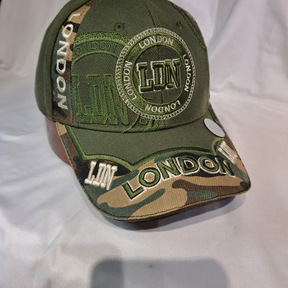 Other - Green Camouflage London Cap